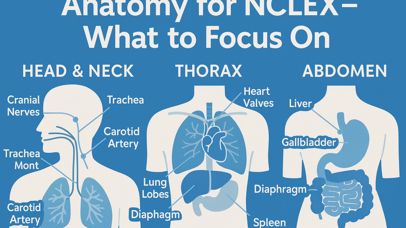 Anatomy for NCLEX: What to Focus On