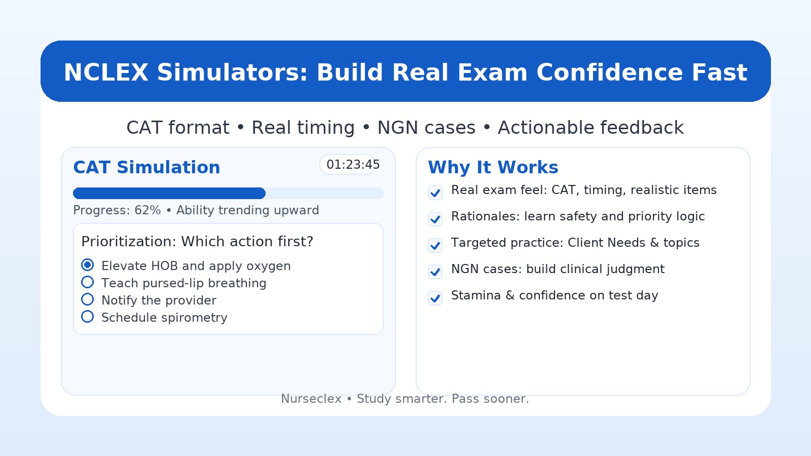 How NCLEX Simulators Can Boost Your Exam Confidence
