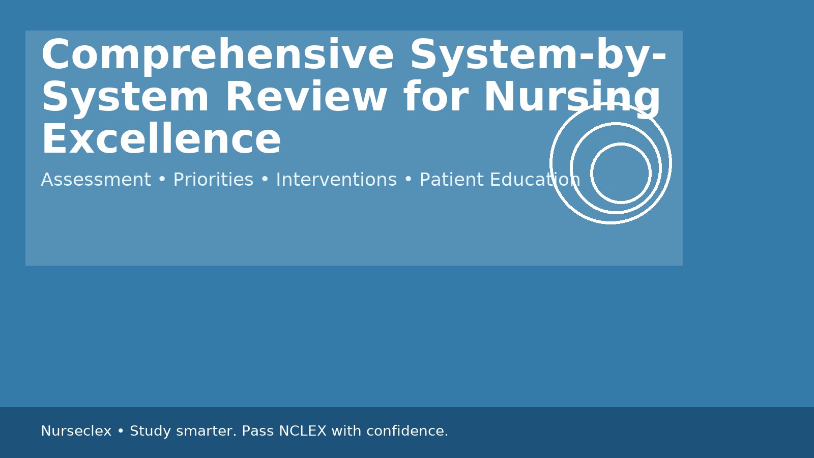 NCLEX Medical-Surgical Study Guide