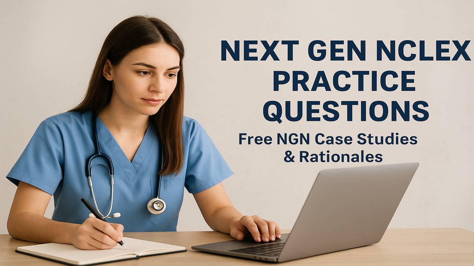 Next Gen NCLEX Practice Questions — Free NGN Case Studies & Rationales